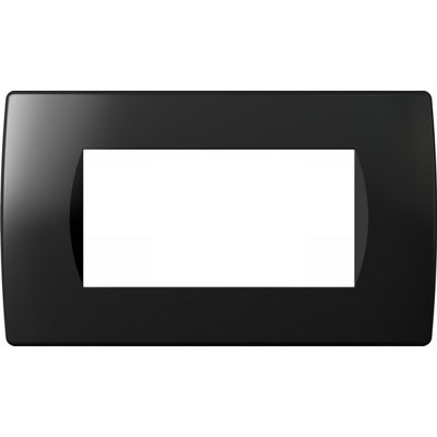 Rama 4M IP20 Negru Modul Soft | TEM