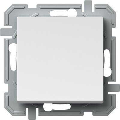 Intrerupator Cap-Scara TEM LOGIQ, 1P 10A, Alb