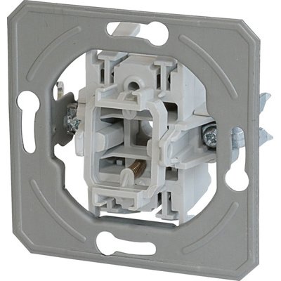 Buton Simplu TEM 1P Alb, 10A IP20