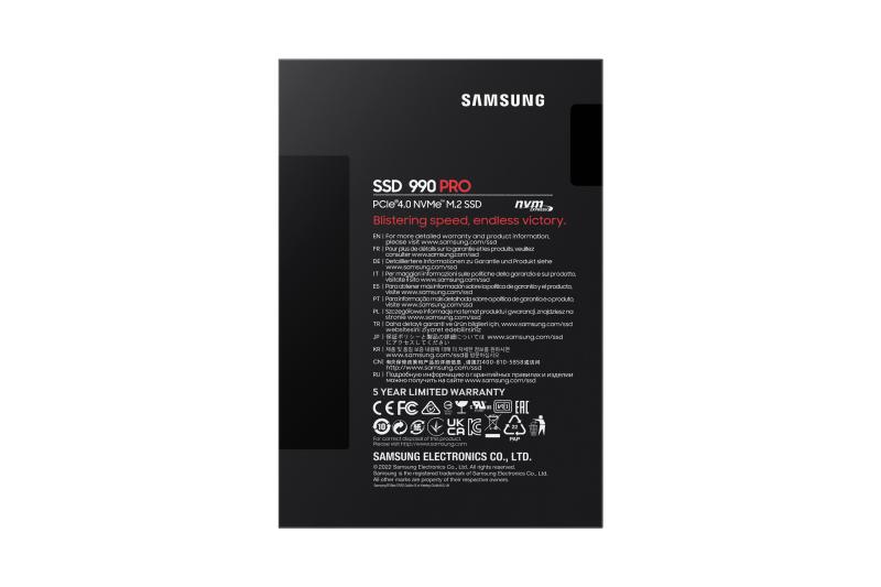 SSD Samsung 990 PRO 2TB M.2 PCIe 4.0 NVMe - Viteza Supremă - imagine 10