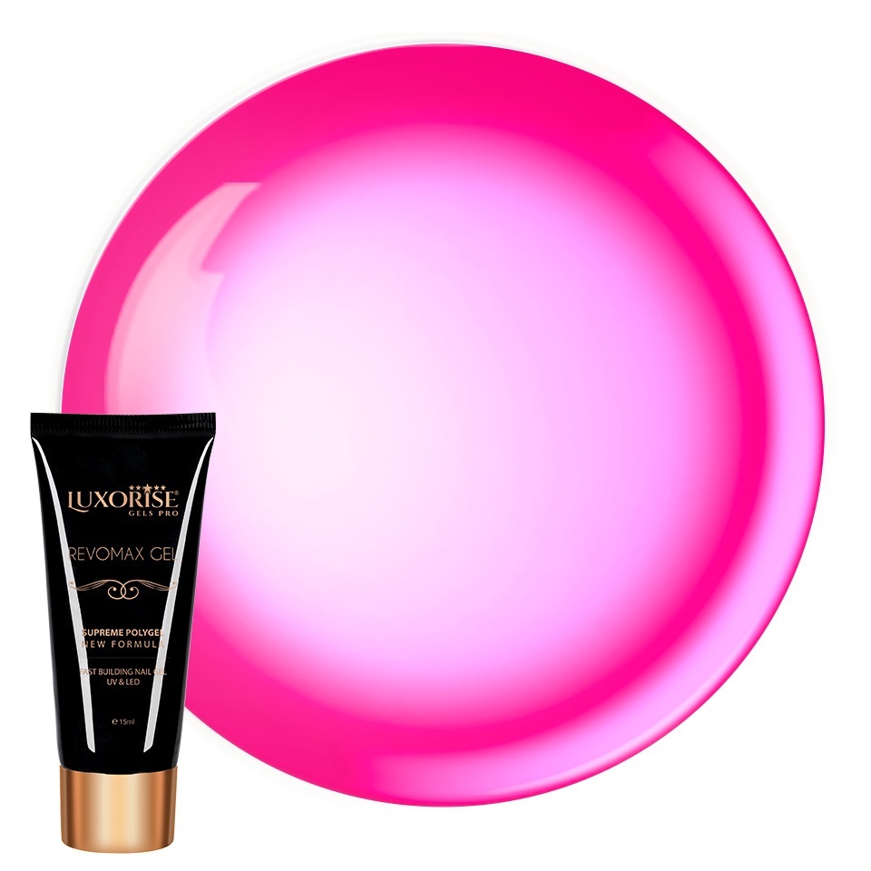 Polygel Electric Rose Luxorise, 15ml