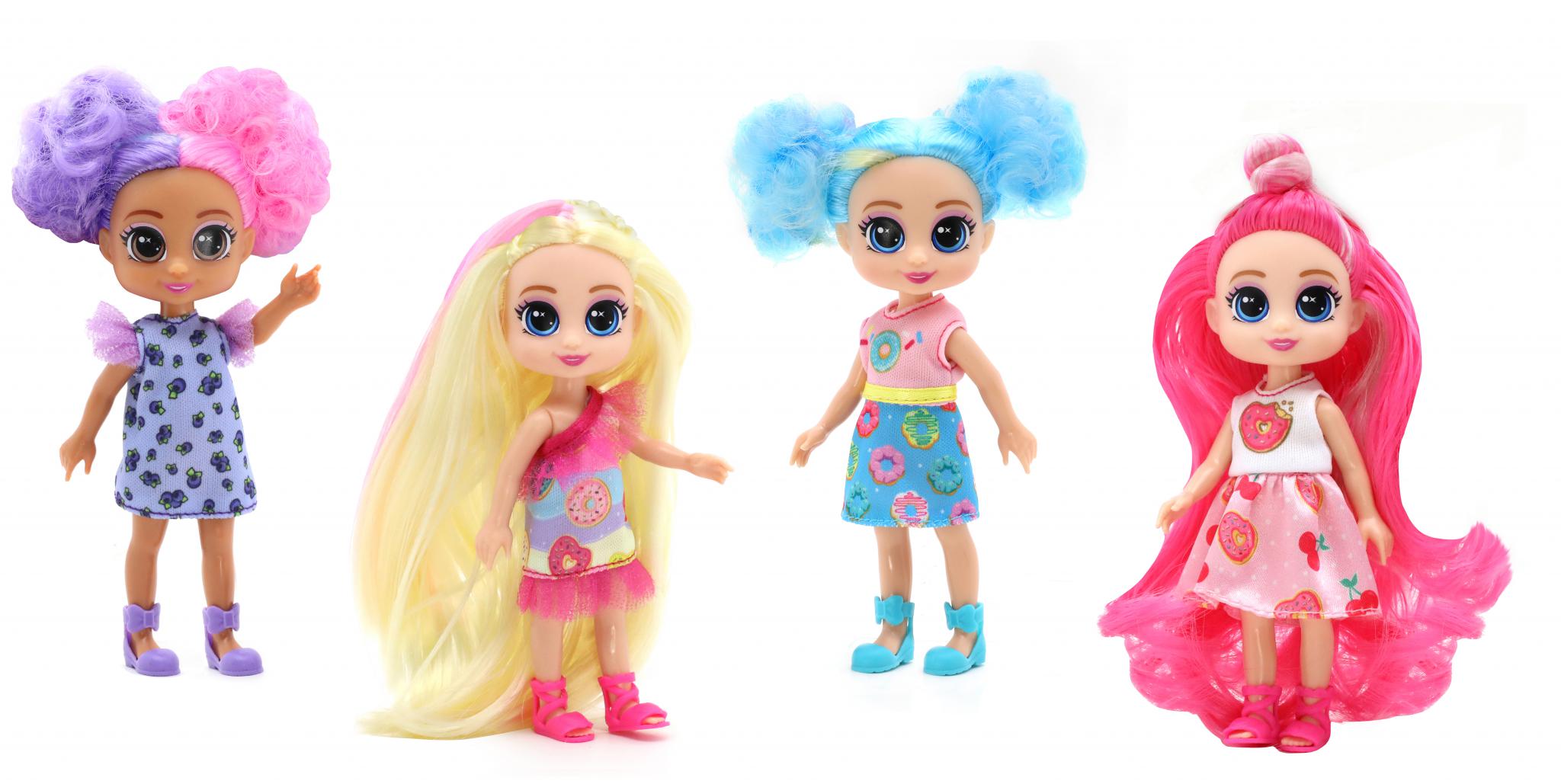 Păpușă Mini în Con Sweetyz 12 cm - 4 Modele Colectabile