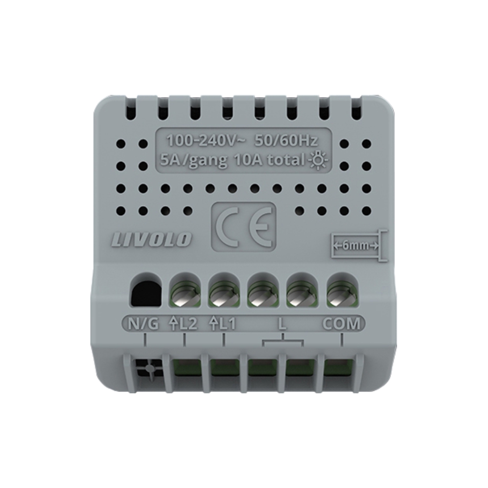 Modul Touch Zigbee Dublu Livolo, Control Inteligent - imagine 4