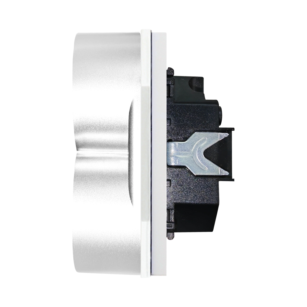 Priza Dubla LUXION Sticla | Siguranta & Design Modern - imagine 3