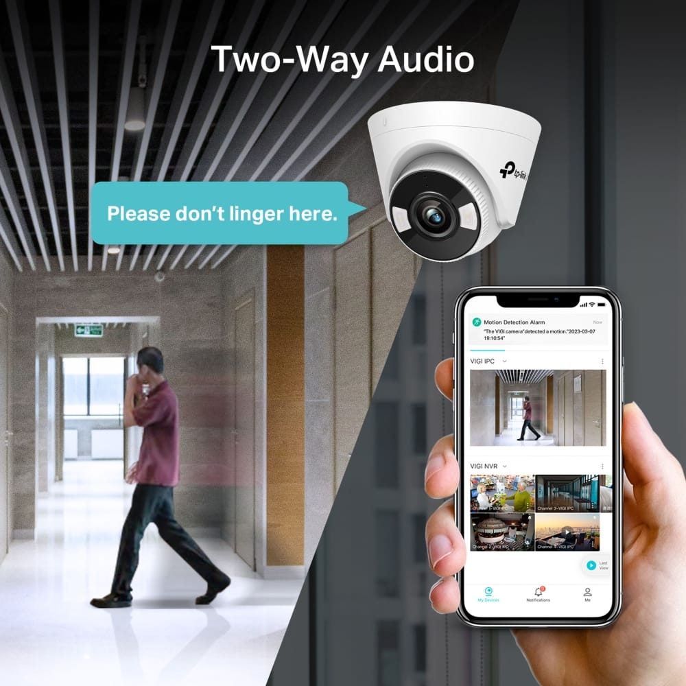 Cameră IP Wi-Fi TP-Link C440-W 4MP - Supraveghere HD Profesională - imagine 8