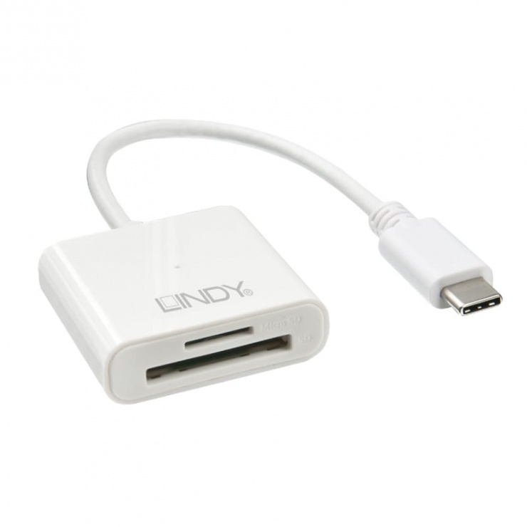 Cititor USB C SD/MicroSD 5Gbps Lindy