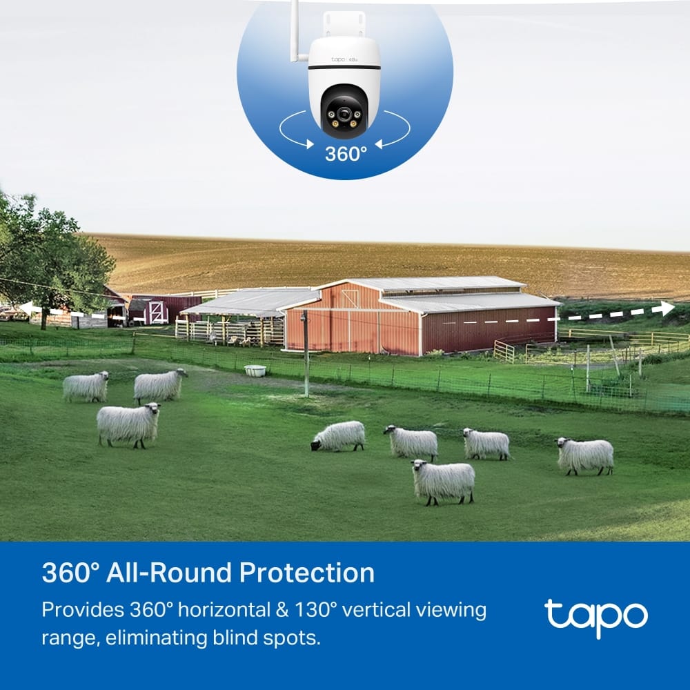 Cameră TP-LINK Tapo C501GW 4G LTE Pan/Tilt Exterior 1080p - imagine 15