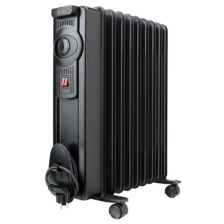 Radiator Electric cu Ulei Black&Decker, 9 Elementi, 1500W