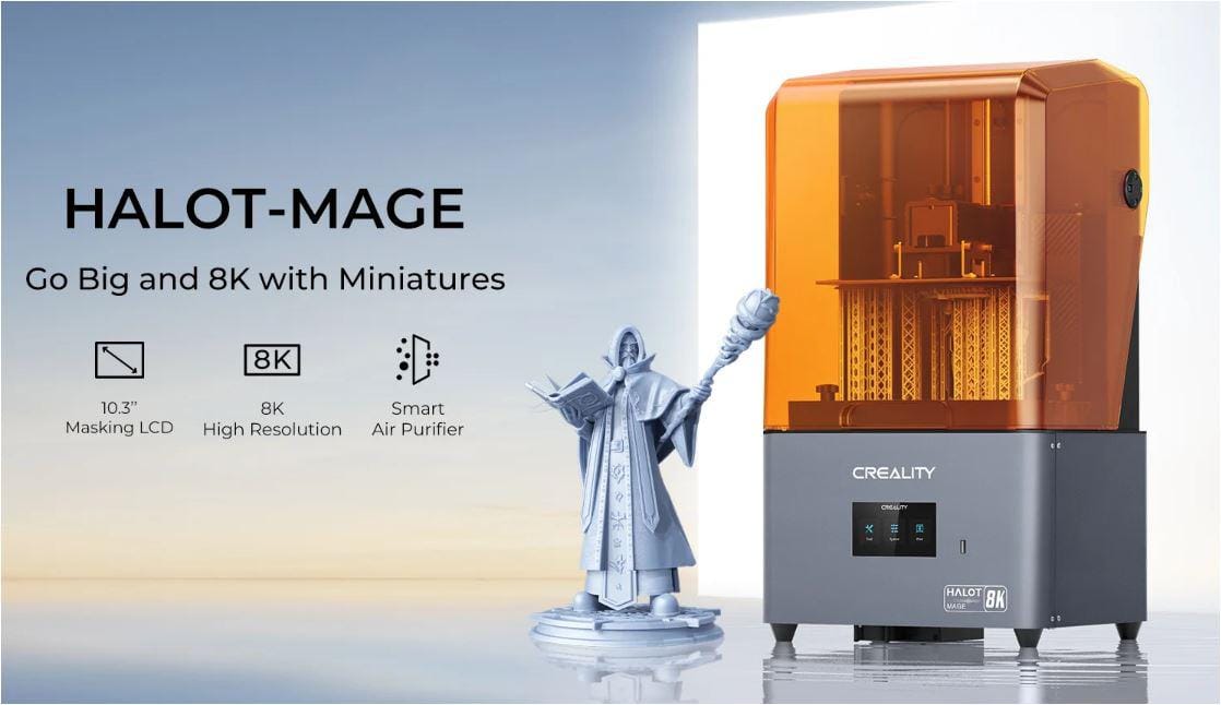 Imprimanta 3D Creality Halot-MAGE SLA 8K - Profesionala - imagine 7