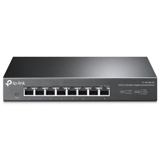 Switch TP-Link TL-SG108-M2, 8 porturi 2.5G, desktop metal