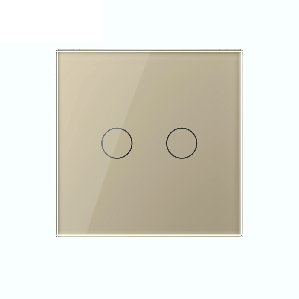 Intrerupator Dublu Touch Livolo Sticla - imagine 10