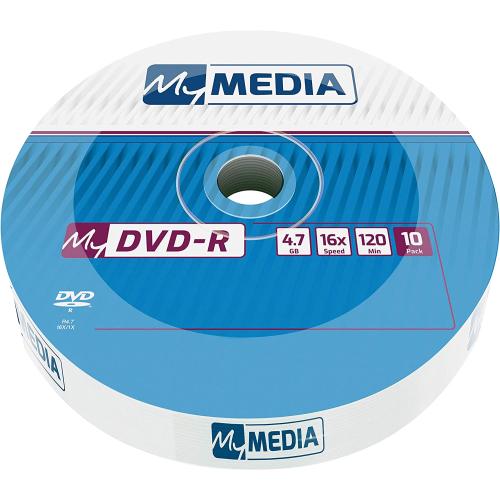 Discuri DVD-R Verbatim 4.7GB 16x 10 buc - Stocare Fiabilă