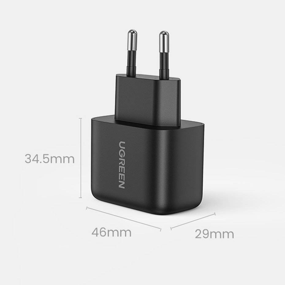 Încărcător Ugreen CD250 Quick Charge 25W USB-C cu Cablu 2m - imagine 5