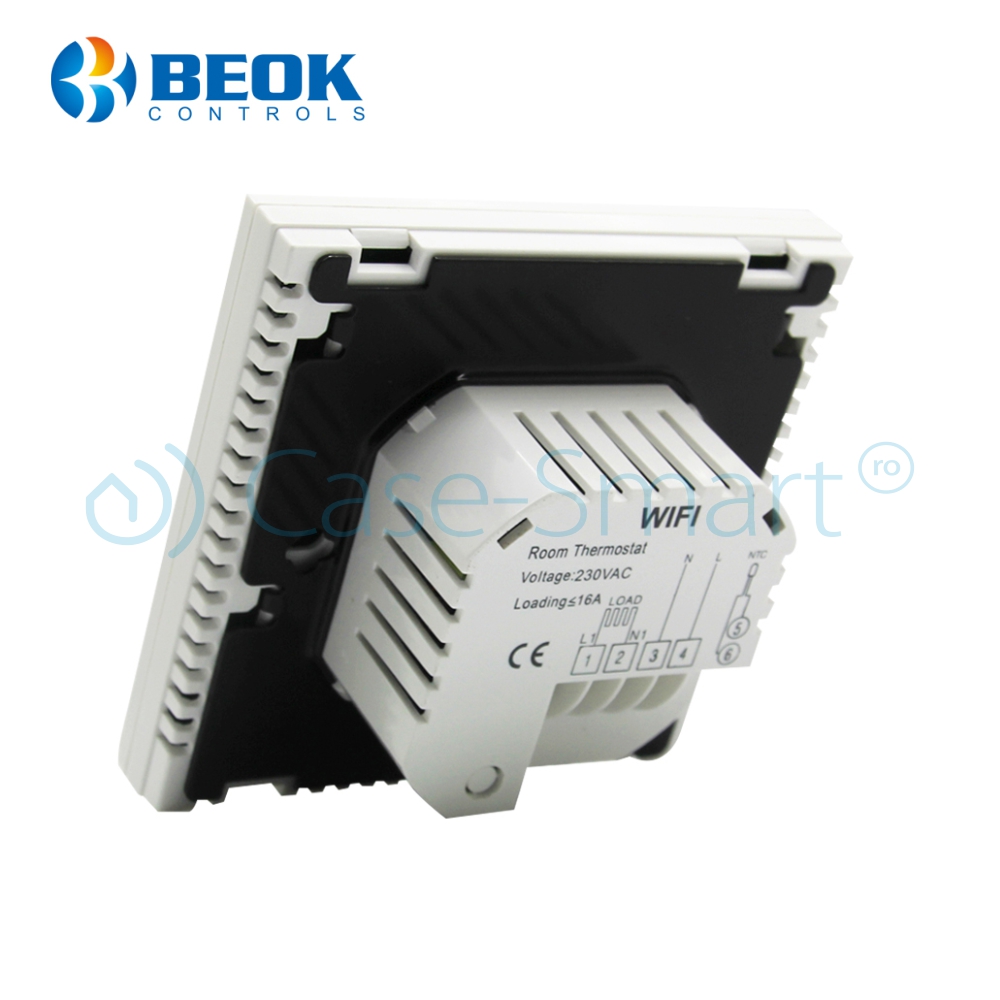 Termostat Wi-Fi BeOk TDS23WIFI-EP Incalzire Pardoseala - imagine 4