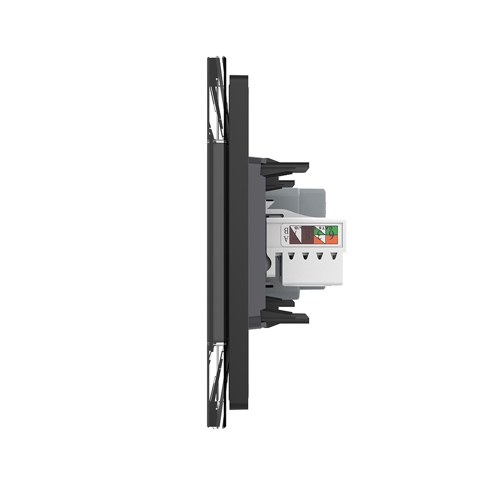 Priza Tripla Livolo Sticlă Schuko + TV/Internet - imagine 7