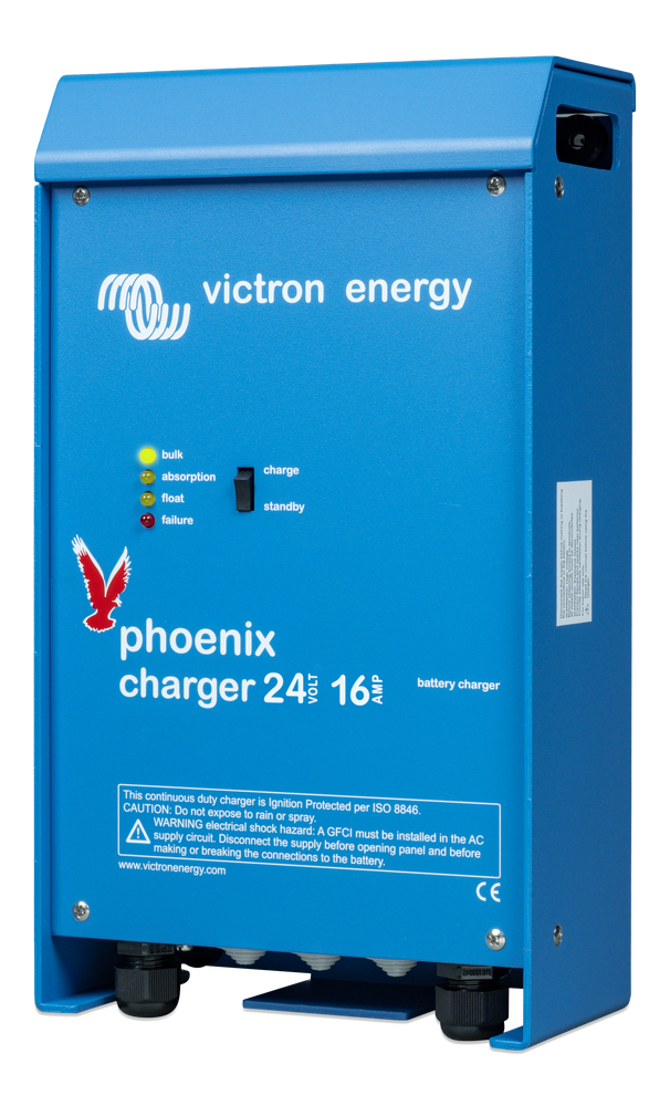Încărcător Victron Phoenix 24/16 IP21 - 3 Ieșiri pentru Baterii 24V - imagine 2