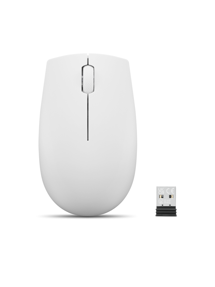 Mouse Wireless Lenovo 300 - 1000 DPI, Ergonomic, Gri