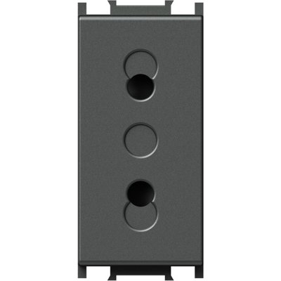Priză Modulară Euro+KS2P 10A 250V, 1M - TEM