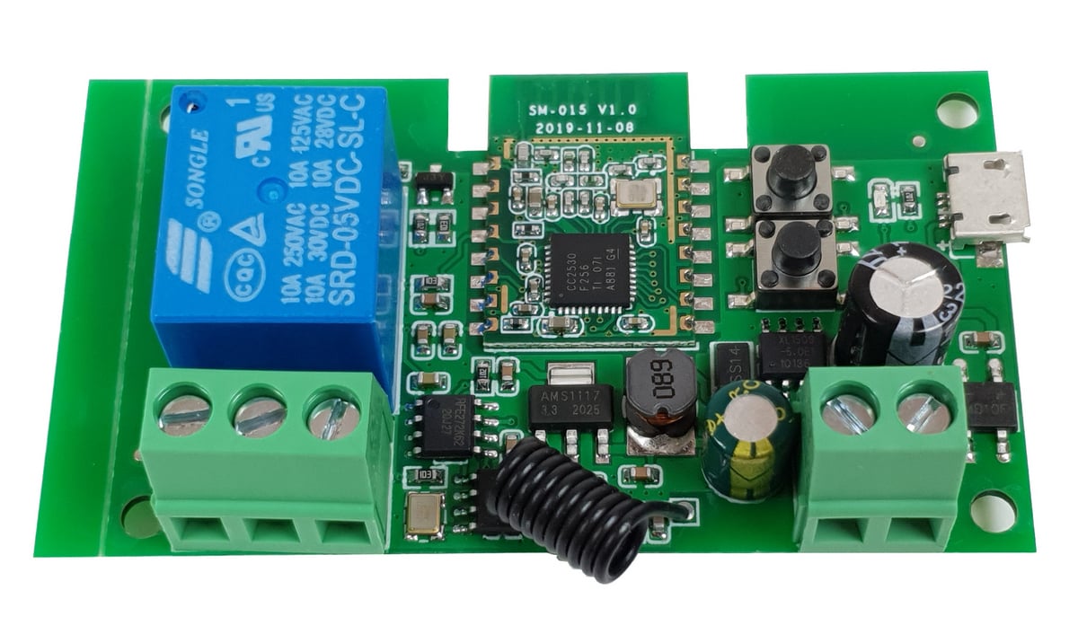 Releu Smart SmartWise Zigbee + RF, Control Dual