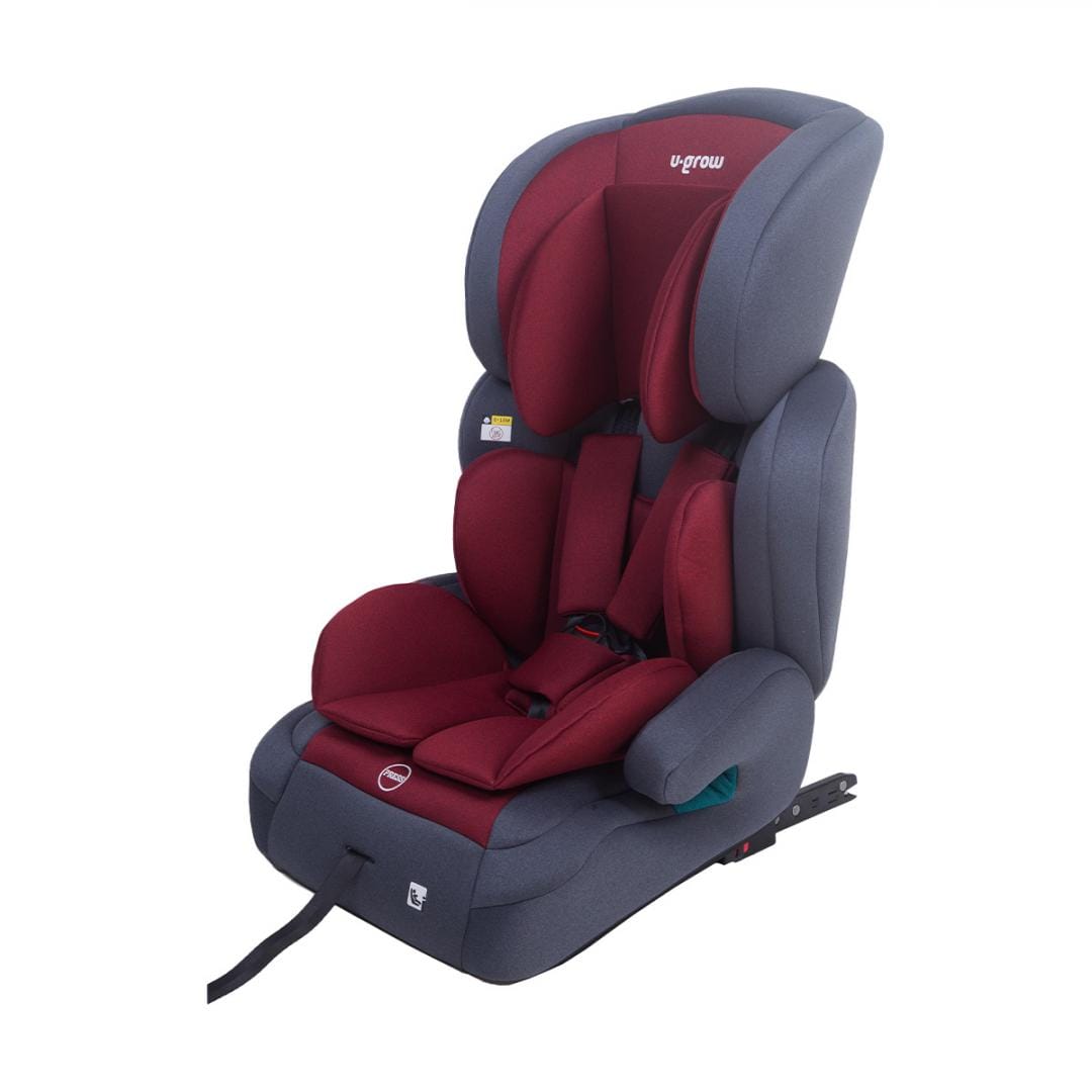 Scaun Auto U-Grow 76-150cm ISOFIX Rosu - R129 i-Size - imagine 3