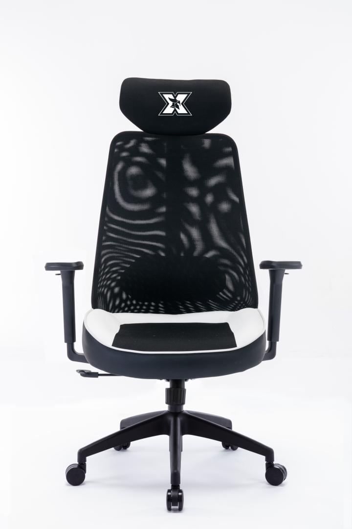 Scaun Gaming SERIOUX Kyrian Alb 150kg - Ergonomic Premium