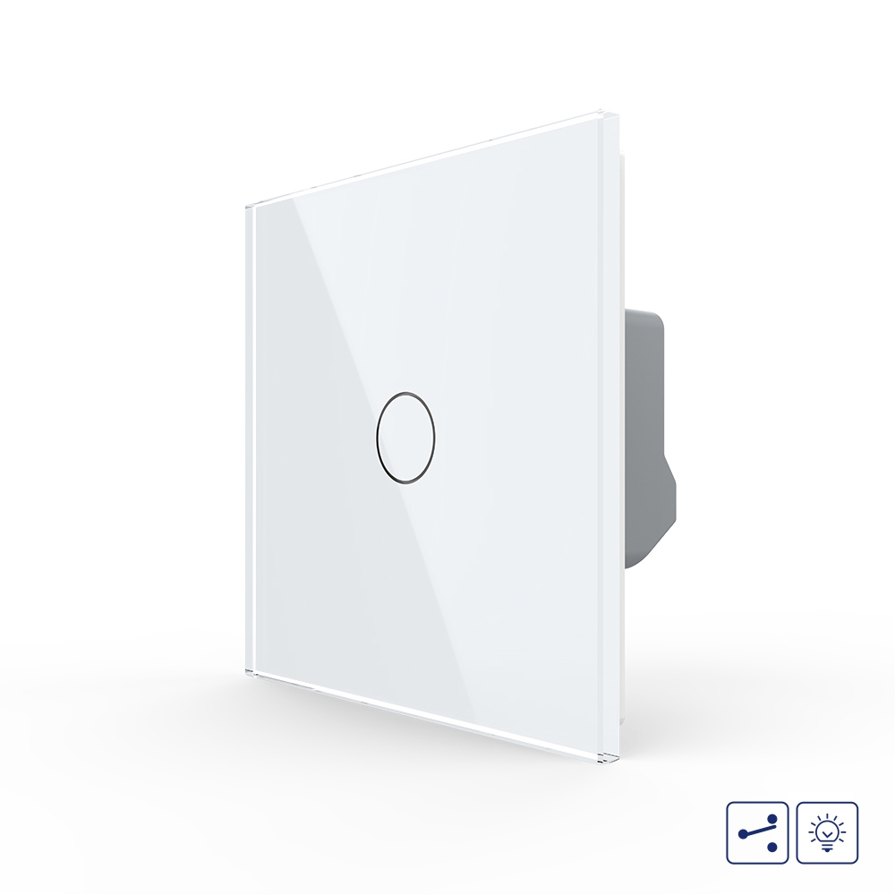 Intrerupator Touch Livolo cu Dimmer, Sticla