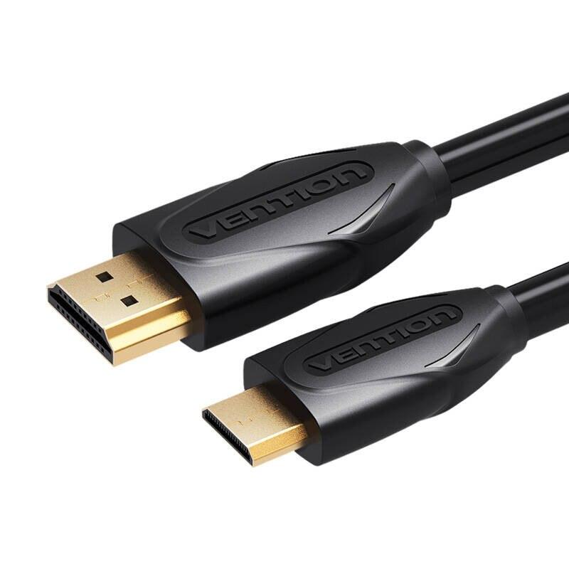 Cablu Vention HDMI-miniHDMI 1.5m, 4K UHD - imagine 1