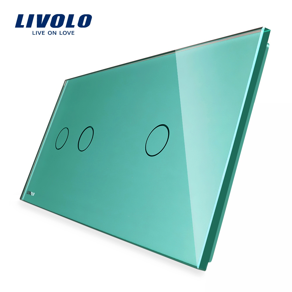 Panou Touch Livolo Sticlă Dublu+Simplu - imagine 10