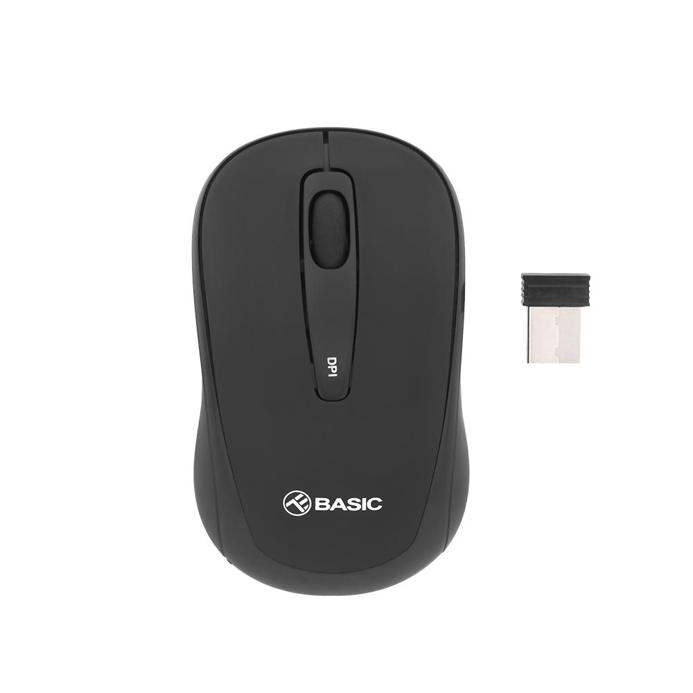 Mouse Wireless Tellur Basic Mini Negru - Compact și Mobil