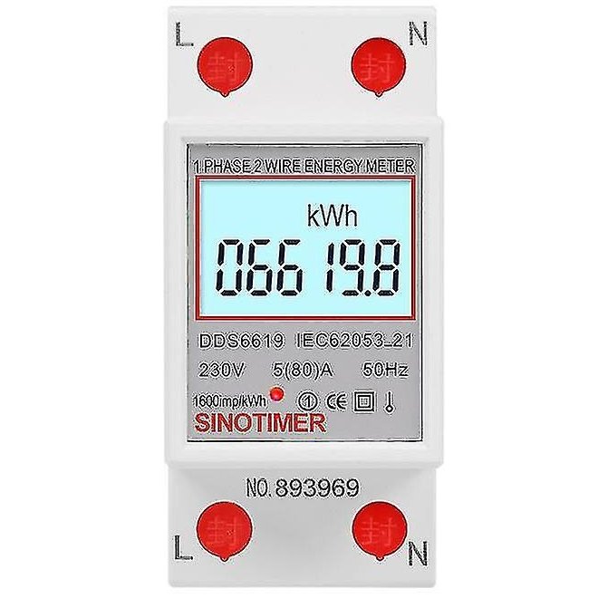 Contor Monofazat Digital Sinotimer 230V LED
