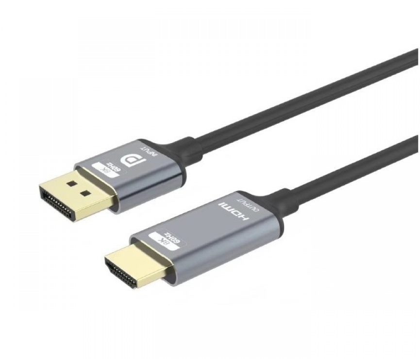 Cablu Displayport la HDMI 8K, 2m, OEM