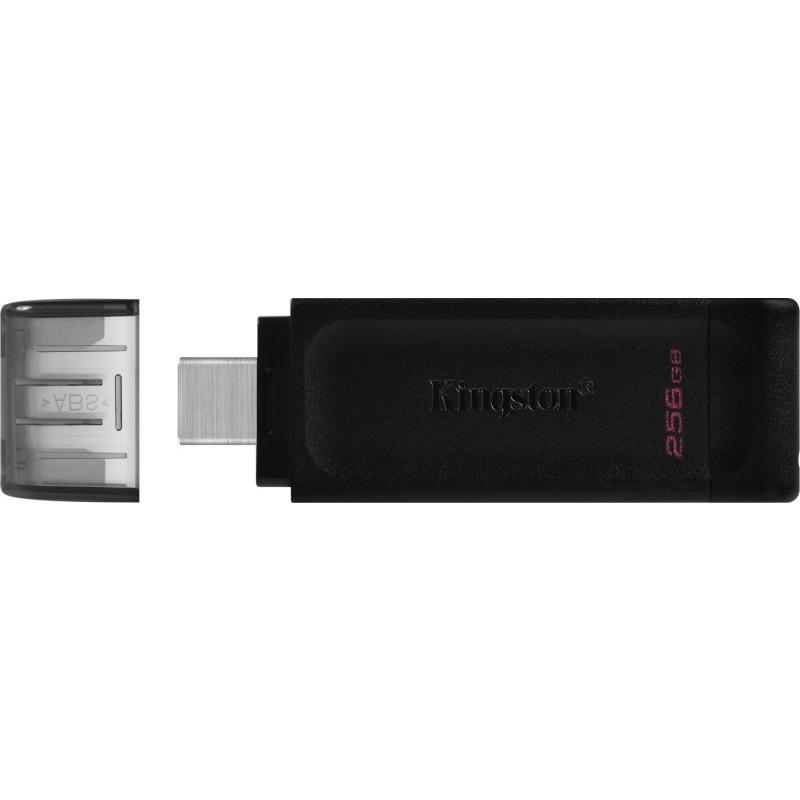 Kingston DataTraveler 70 USB-C 256GB - Transfer Rapid 3.2 - imagine 2
