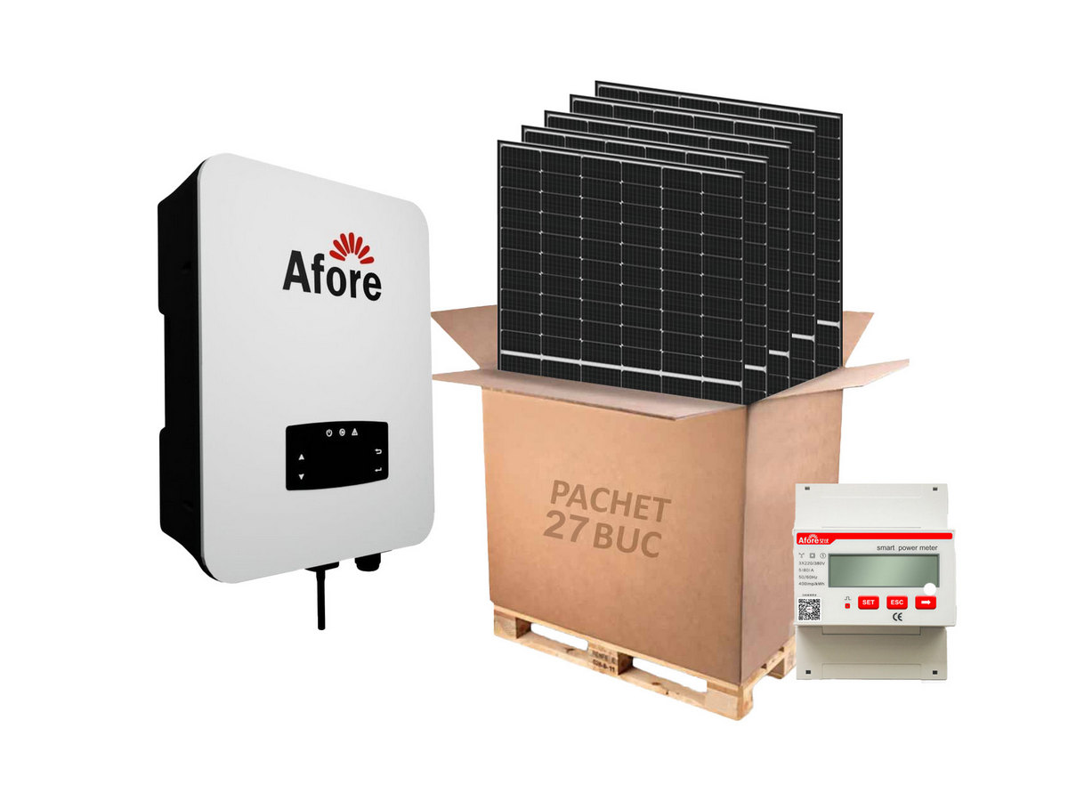 Kit Fotovoltaic 10kW Afore - 27 Panouri
