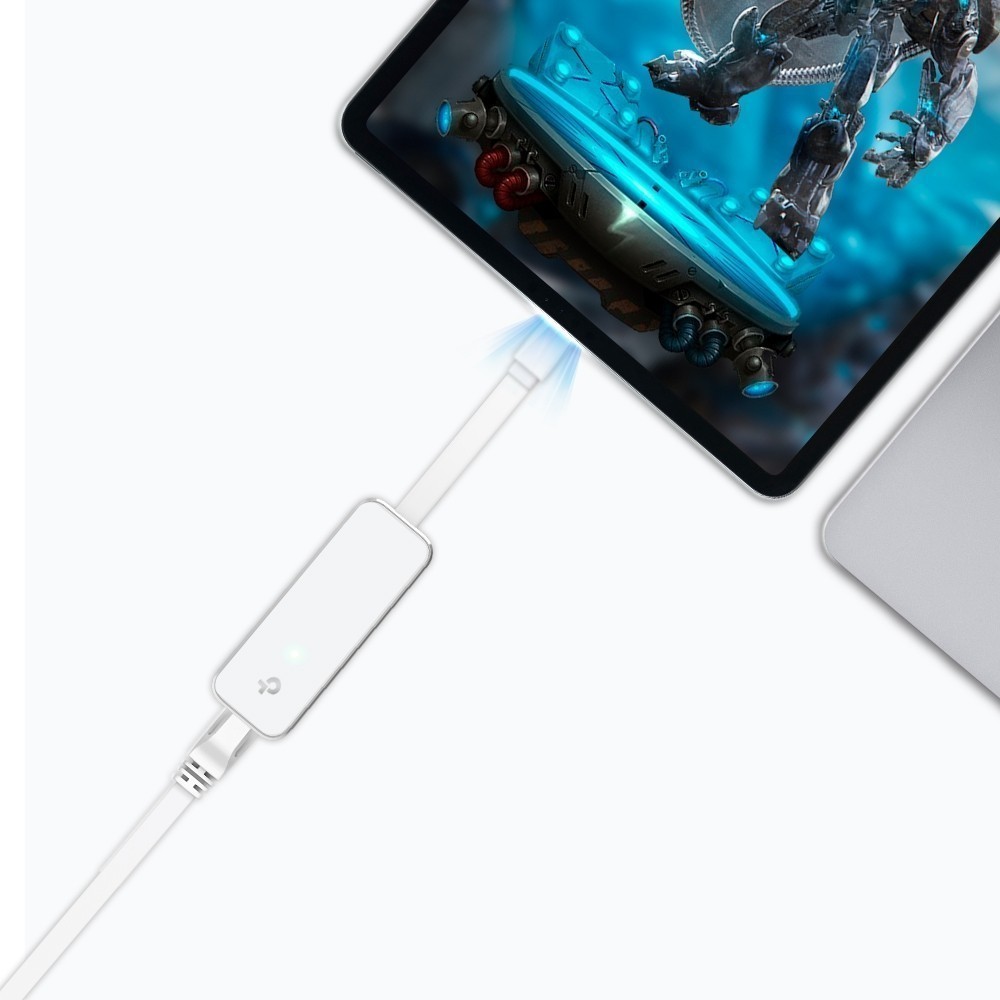 Adaptor TP-LINK UE300C USB-C la Gigabit Ethernet - imagine 4