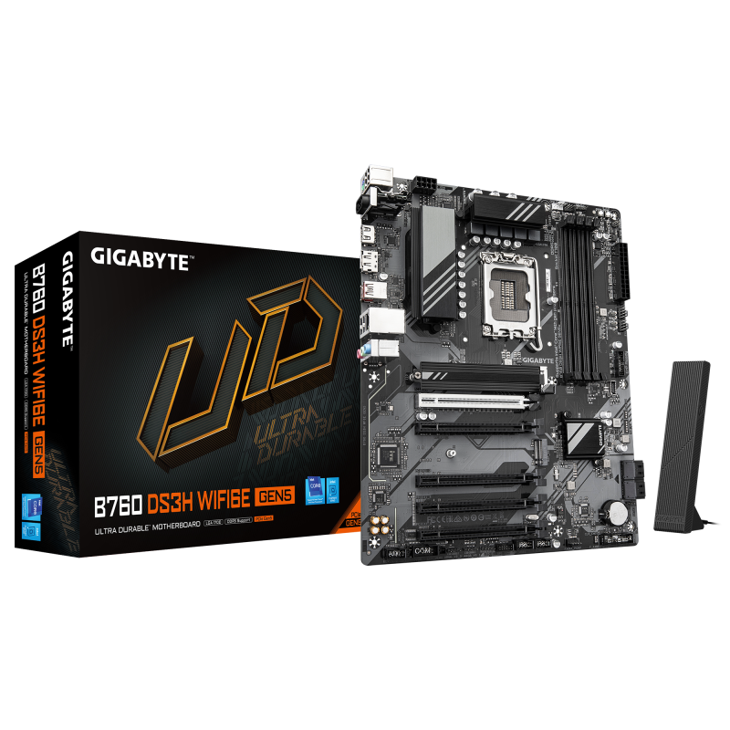 Placa de Baza Gigabyte B760 DS3H WIFI6E GEN5