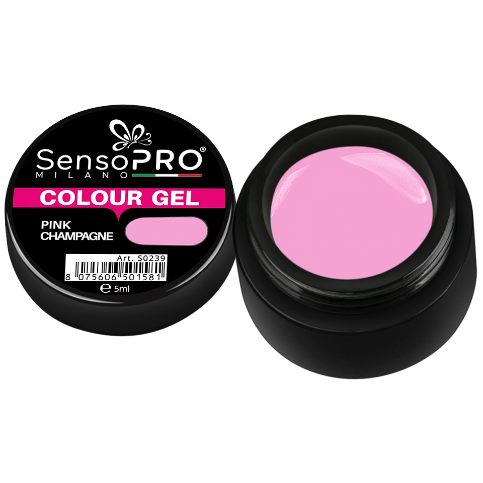 Gel UV Pink Champagne SensoPRO 5ml