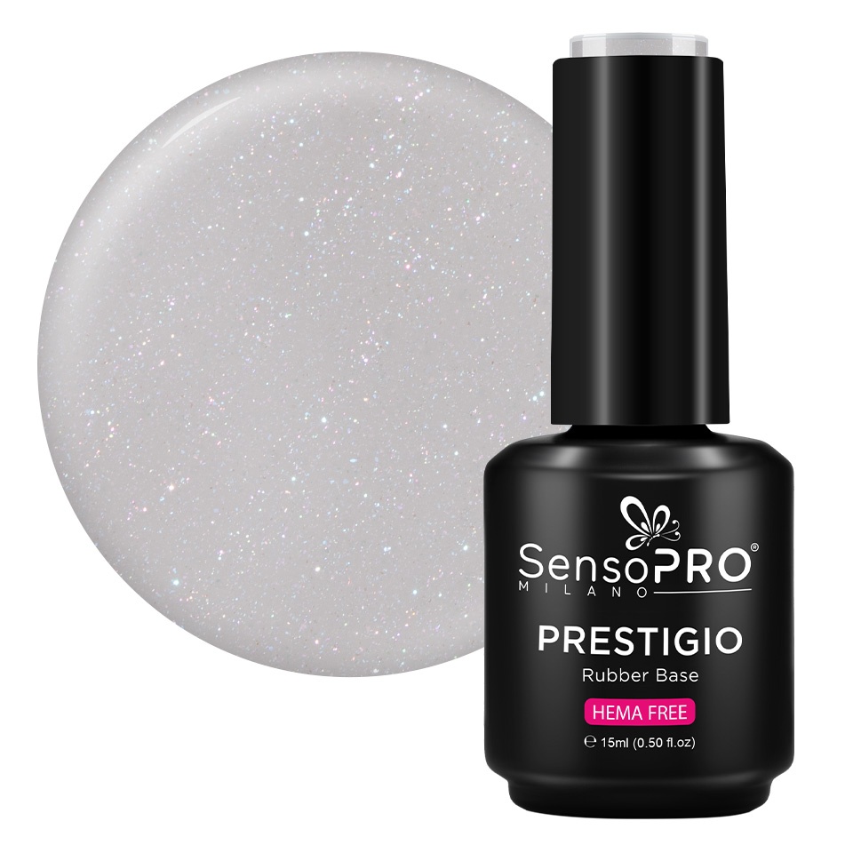 Rubber Base SensoPRO Glass Shimmer 15ml