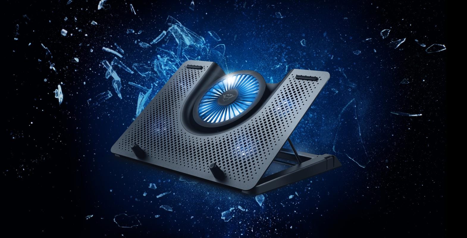 Stand Cooler Laptop Trust GXT 1125 Quno cu 5 Ventilatoare - imagine 8