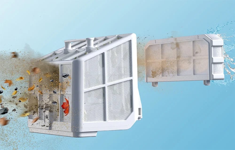 Robot curățat piscine Wybot S2 Pro fără fir, 90W, până la 300 m² - imagine 9