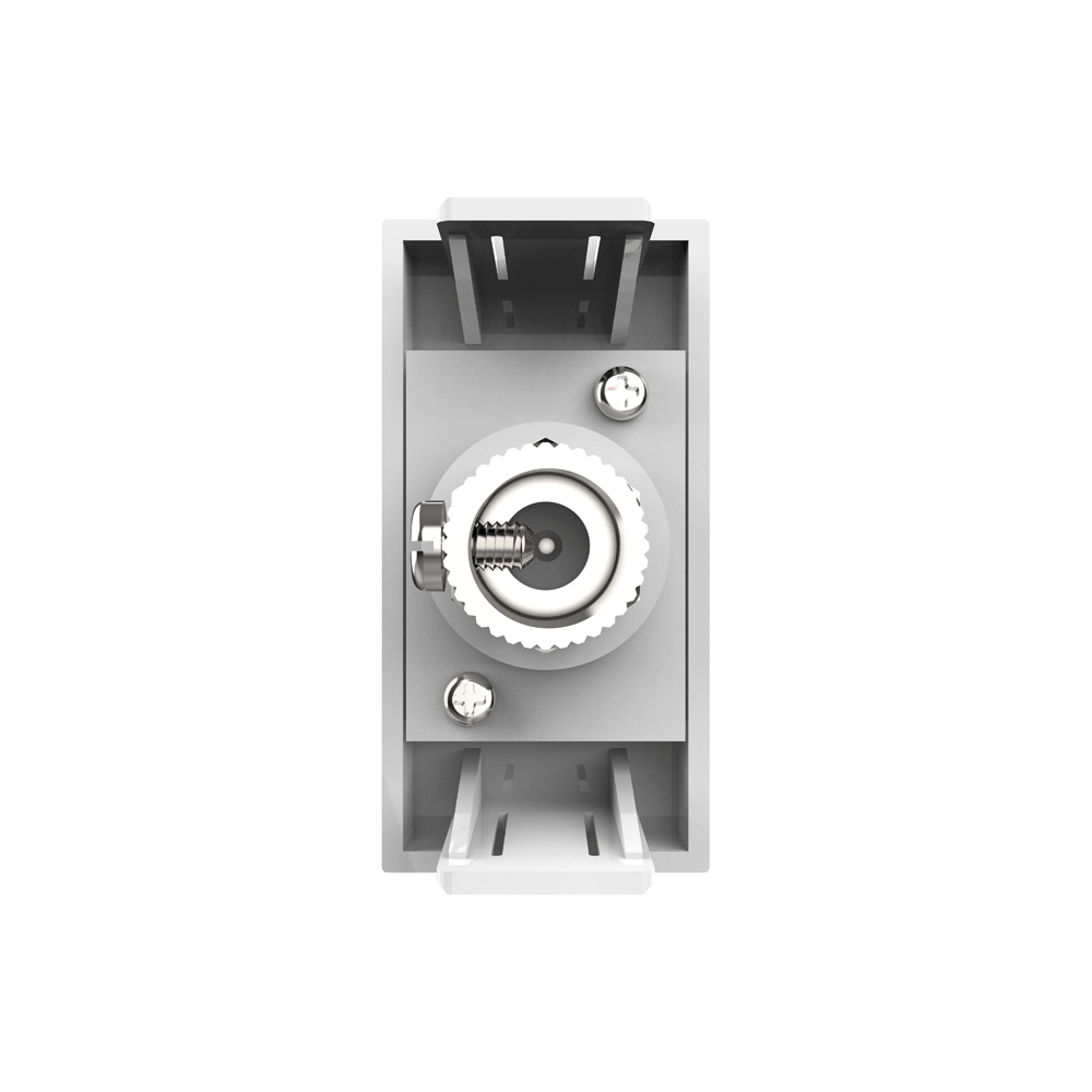 Priză TV Livolo, Metal/Plastic, 45x22.5mm, Negru - imagine 18