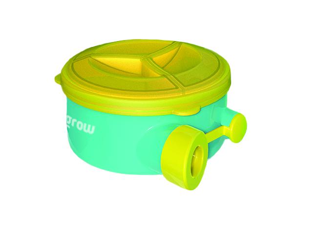 Recipient Lapte Praf 3 Compartimente U-Grow - 250ml - imagine 2