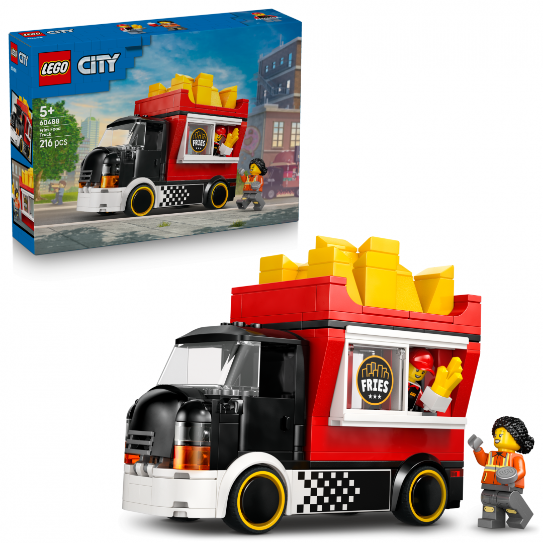 LEGO City Furgoneta Cartofi Prajiti 60488 - Set 216 Piese
