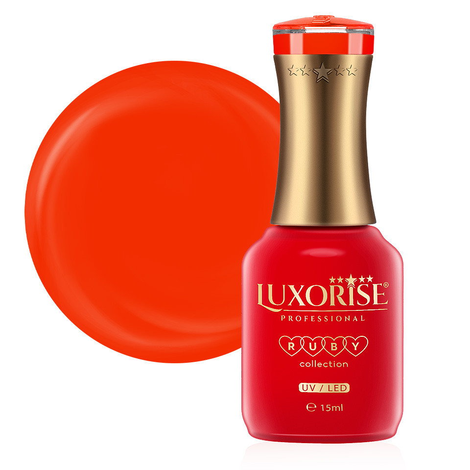 Oja Semipermanenta LUXORISE Hi, Love Ruby 15ml