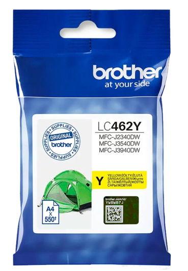 Cartus Cerneala Brother Yellow LC462Y Original - 550 Pagini