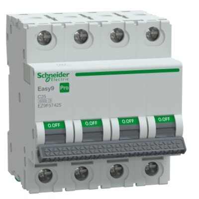 Intrerupator automat Schneider Easy9 Pro 4P 25A C