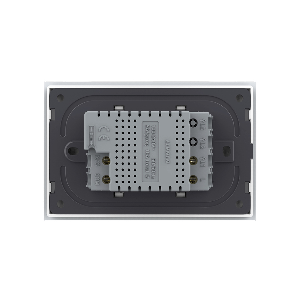 Intrerupator Wi-Fi Touch Livolo, Sticla, Standard Italian - imagine 4