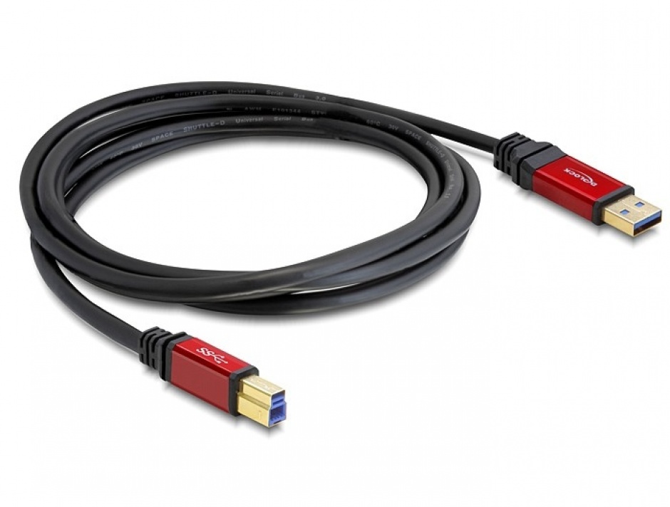 Cablu USB 3.0 Delock 2m, Transfer Rapid