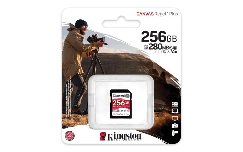 Card Memorie Kingston Canvas React Plus 256GB UHS-II - imagine 5