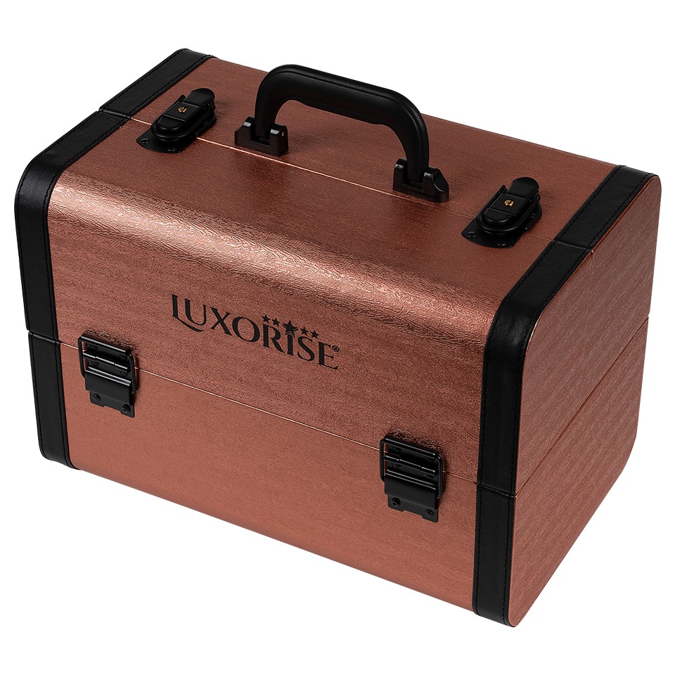 Geanta Cosmetice Beautify Gold Luxorise Profesionala