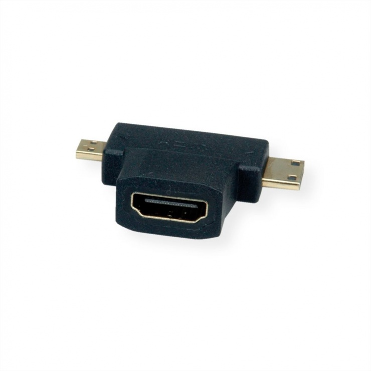 Adaptor HDMI la micro/mini HDMI, Value